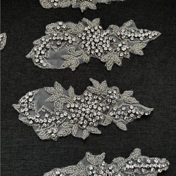 Beaded Rhinestone Appliqués - Picture 9 of 15